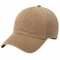 Baseballkappe Einheitsgröße Beige Textilgewebe mit Mesh-Einsätzen für Alltag